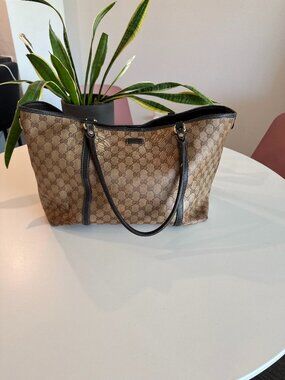 Gucci GG Monogram Canvas Large Tote Bag